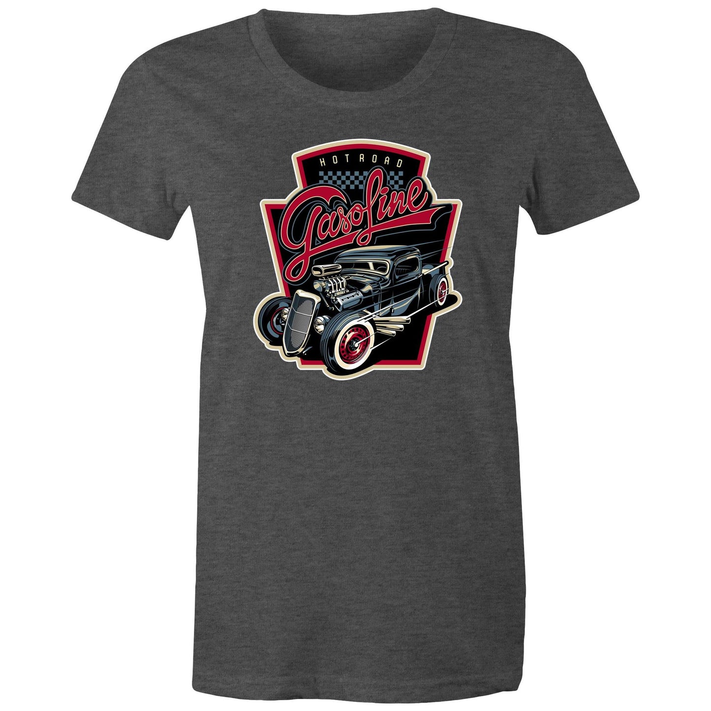 Hot Road Gasoline Women's Tee - Online Ordering Only