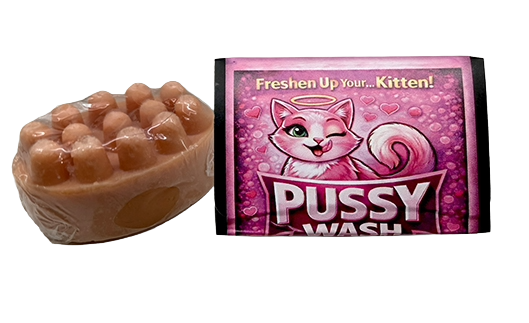 Pussy Wash - Massage Bar - Glow in the Dark (for Humans)