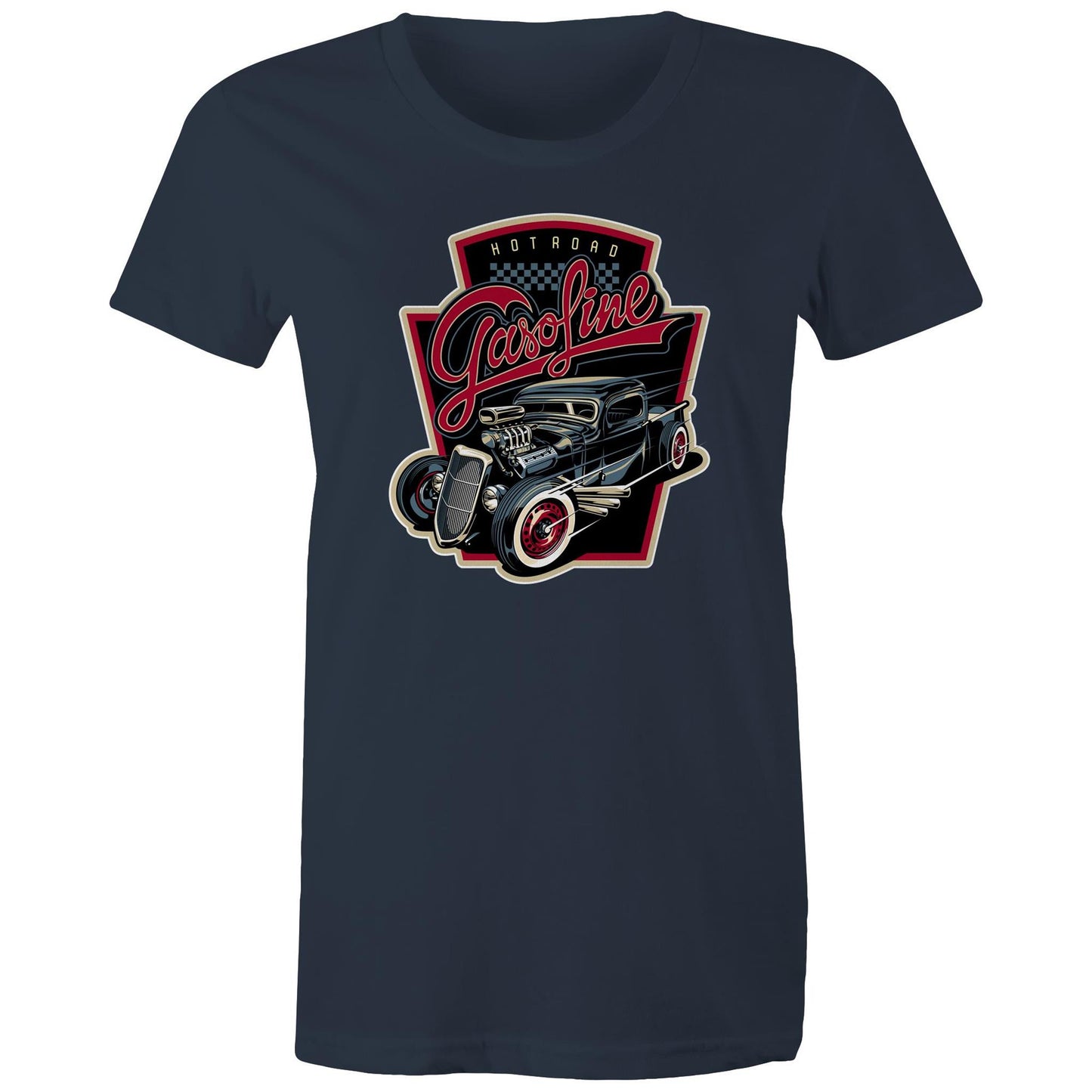 Hot Road Gasoline Women's Tee - Online Ordering Only