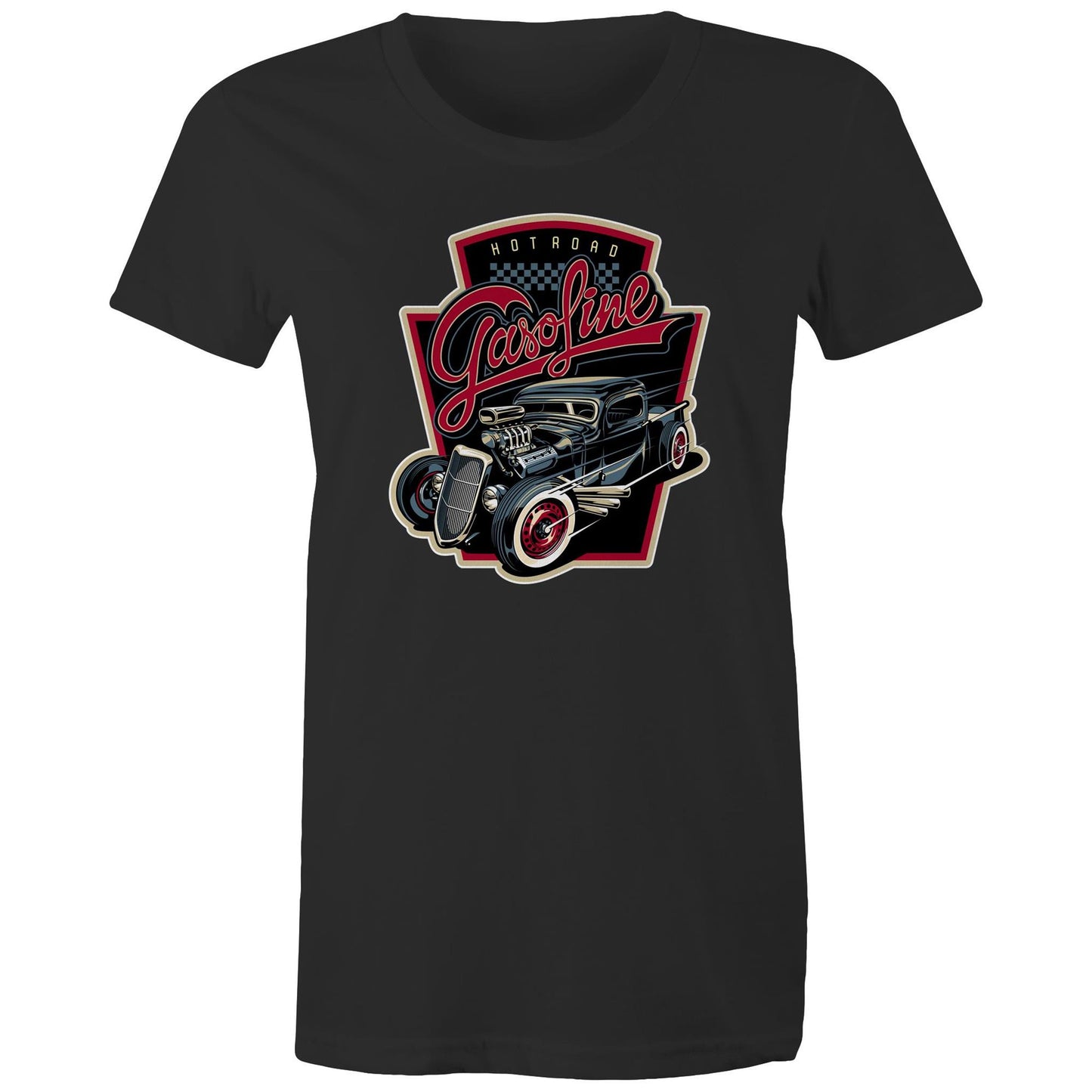 Hot Road Gasoline Women's Tee - Online Ordering Only