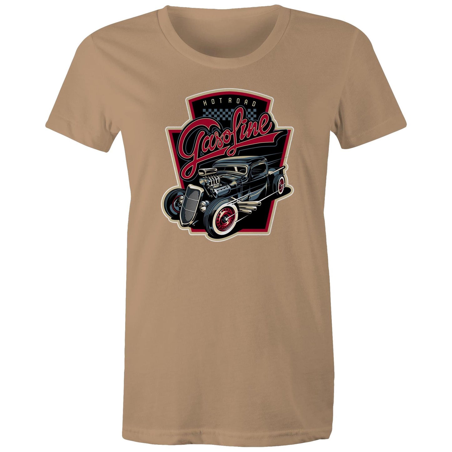 Hot Road Gasoline Women's Tee - Online Ordering Only