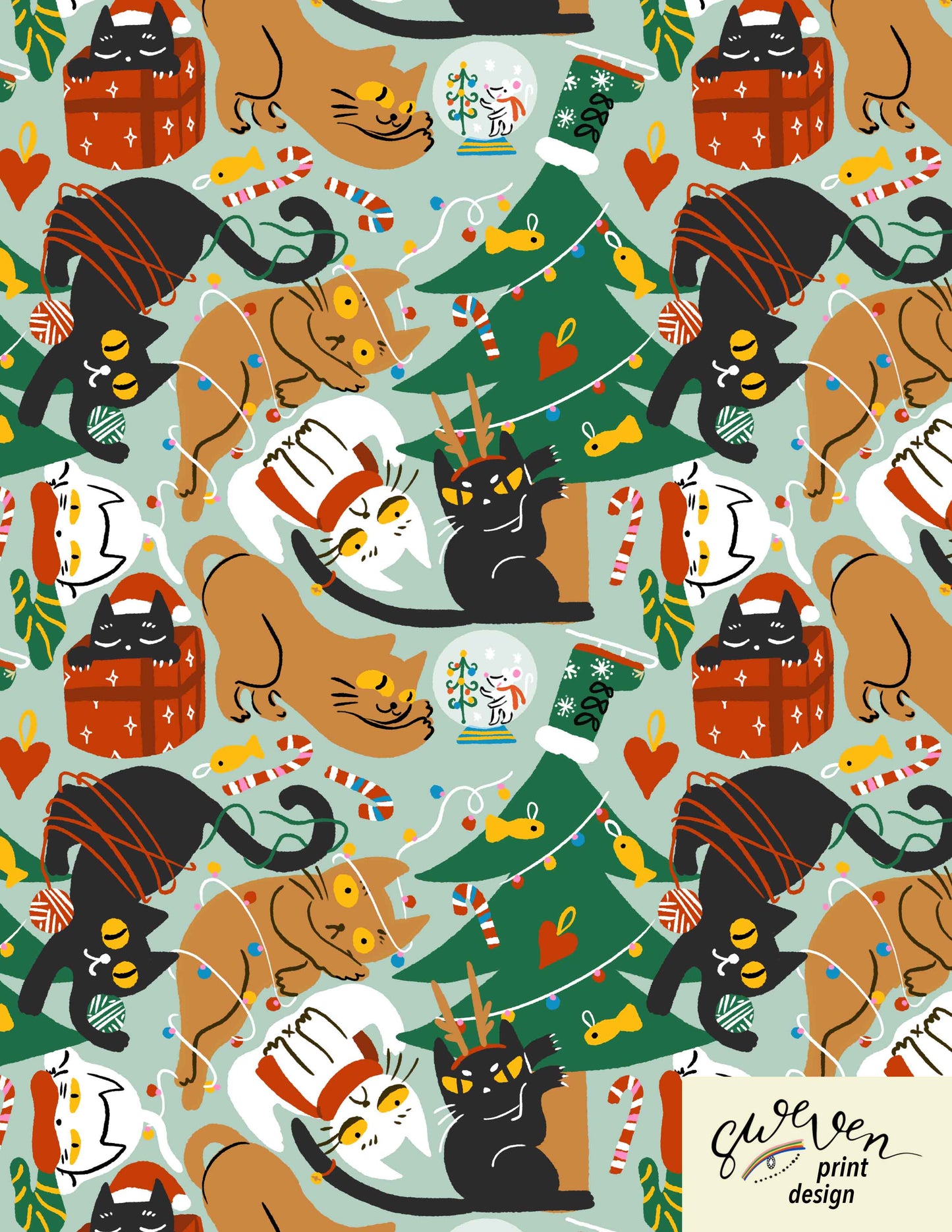 Cats Christmas | Heidi Dress @BVCM