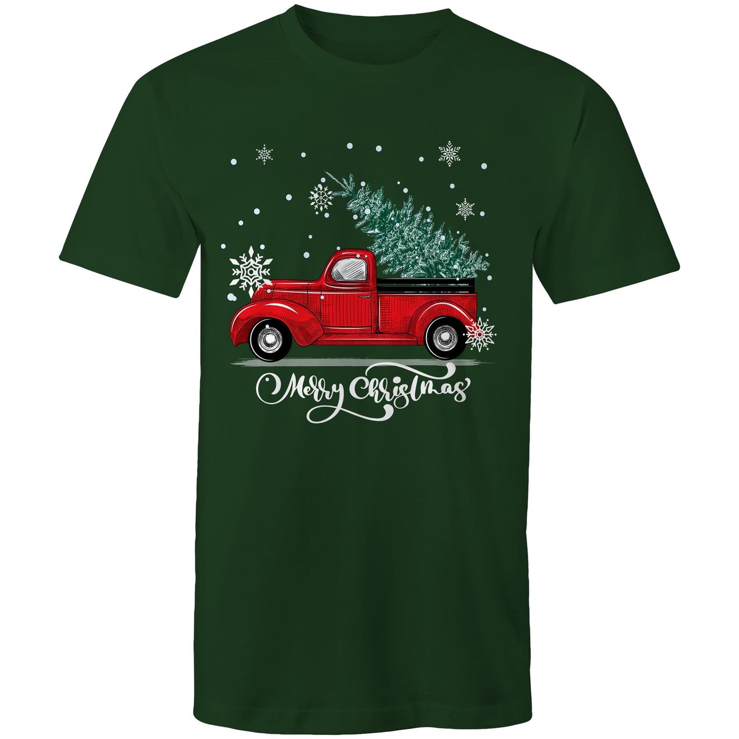 Merry Christmas Ute - AS Colour Staple - Mens T-Shirt - 10 Colours