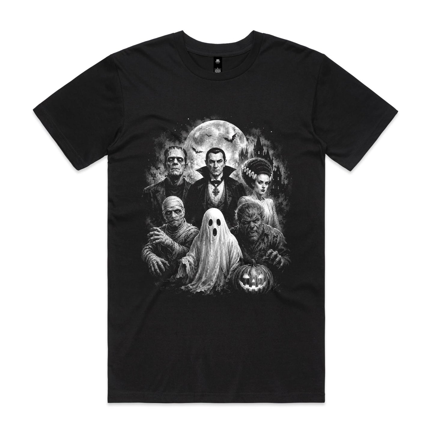 Classic Horror - Men's Tee - Black | This is a Print on Demand Item
