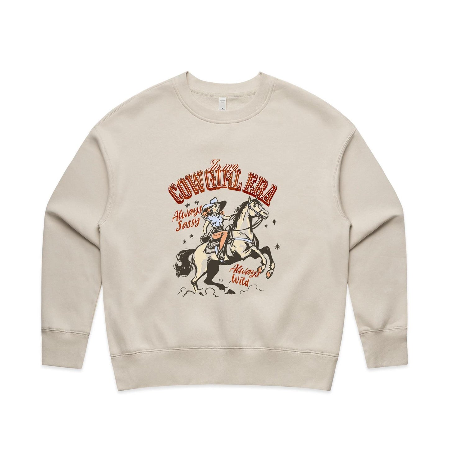 In My Cowgirl Era - Women's Crew - 6 Colours - This is a Print on Demand Item @BVCM
