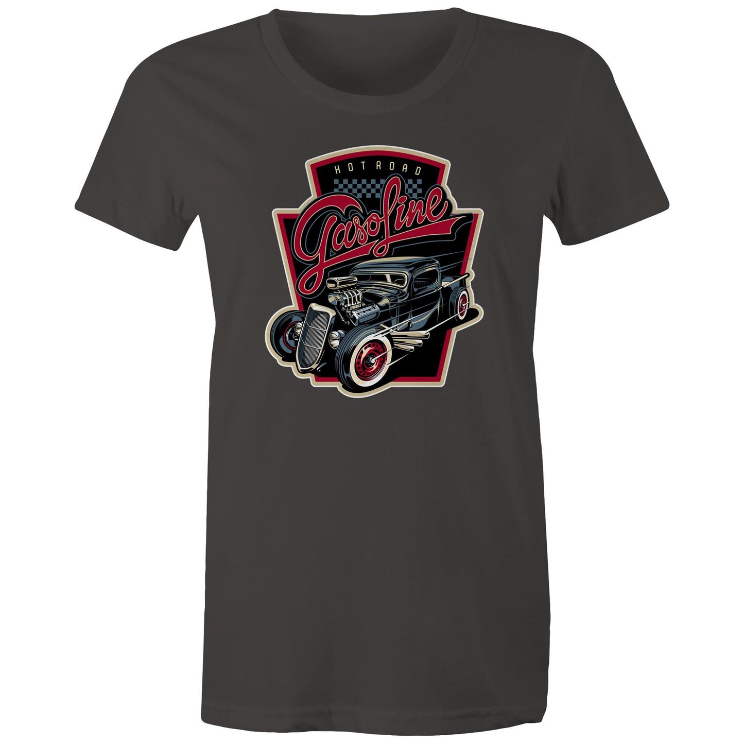 Hot Road Gasoline Women's Tee - Online Ordering Only