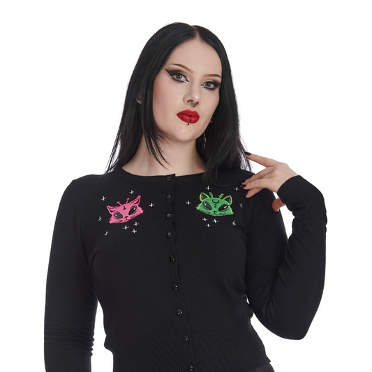 Alien Space Cardigan | Small to 4XLarge | CLEARANCE