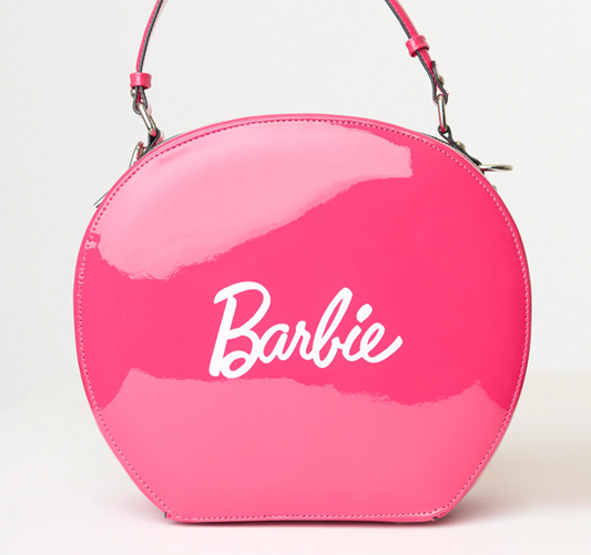 Barbie x Unique Vintage Pink Leatherette Circle Bag