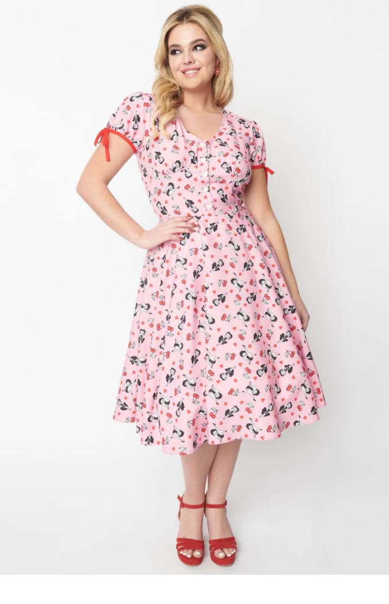 Betty boop sales polka dot dress