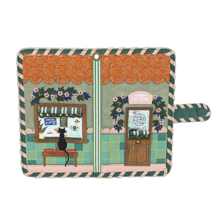 Decorative product with a cat and shop design on a white background