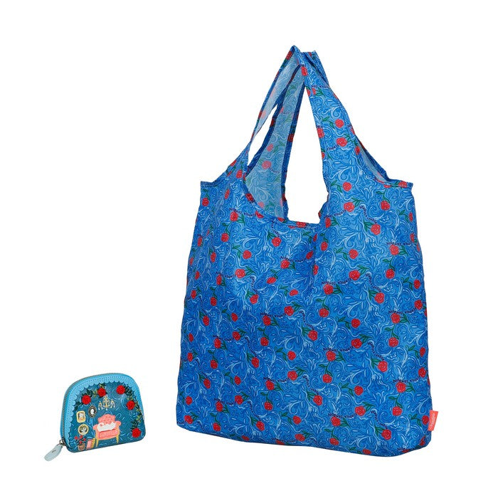 Vendula Vintage Rose Folding Shopper & Purse
