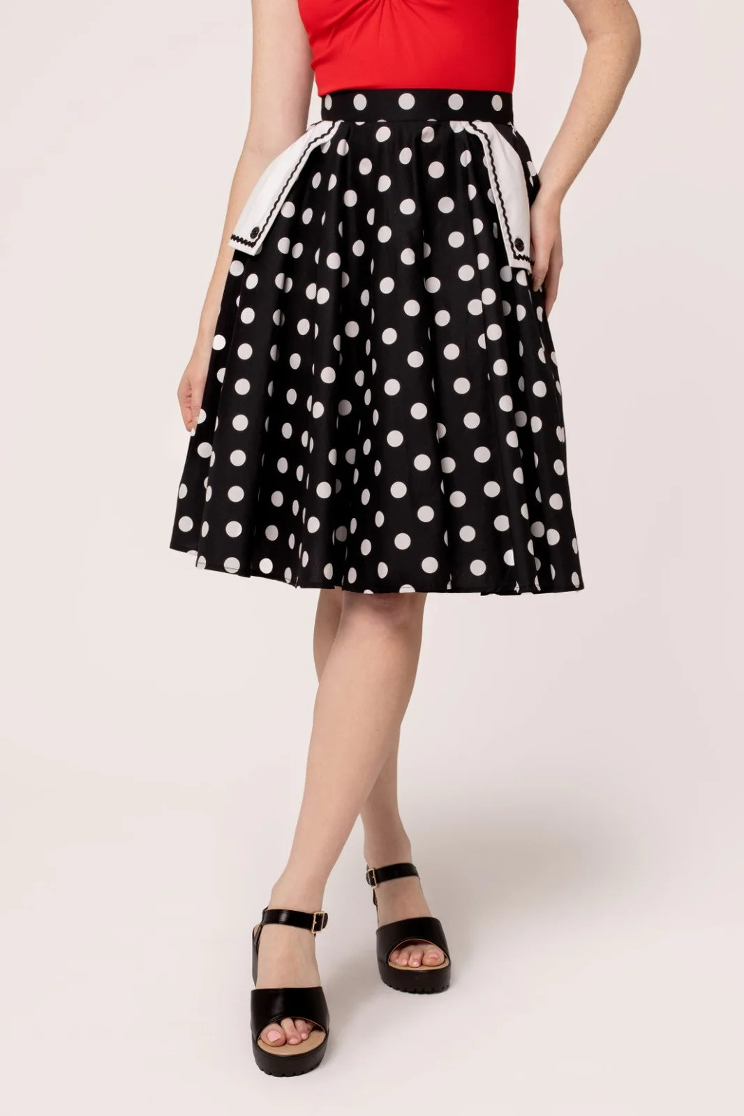 Domino Skirt - Hell Bunny @BVCM