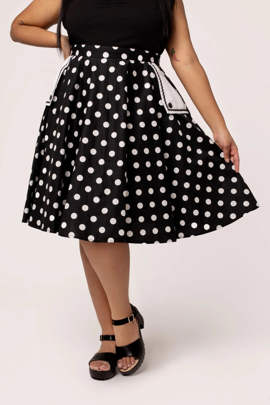 Domino Skirt - Hell Bunny @BVCM