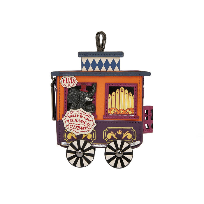 Skelecat's Travelling Ghost Circus Train Carriage Coin Purse @BVCM