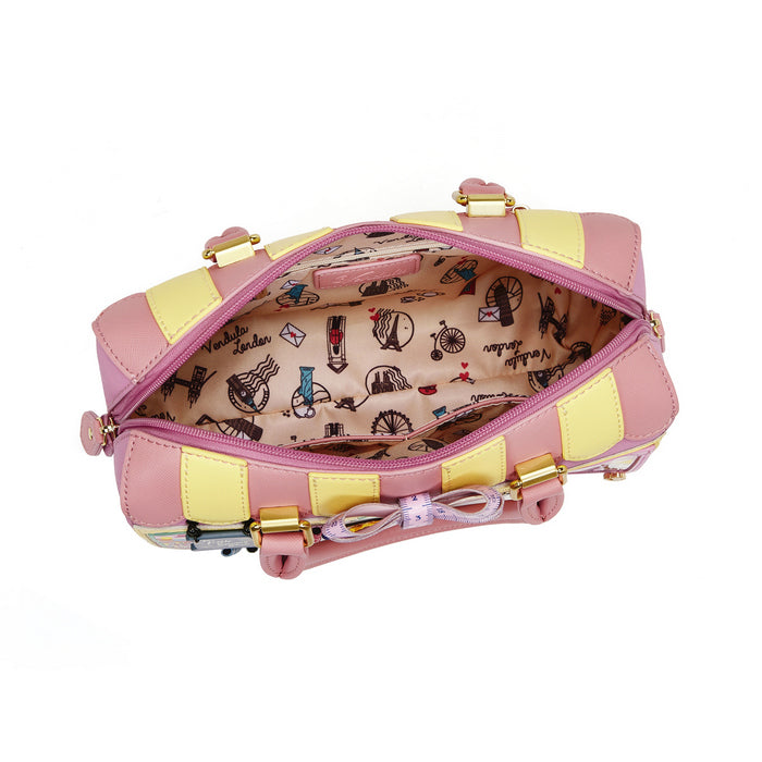 Vendula Sewing Shop - Raspberry Edition Speedy Bowler Bag @BVCM