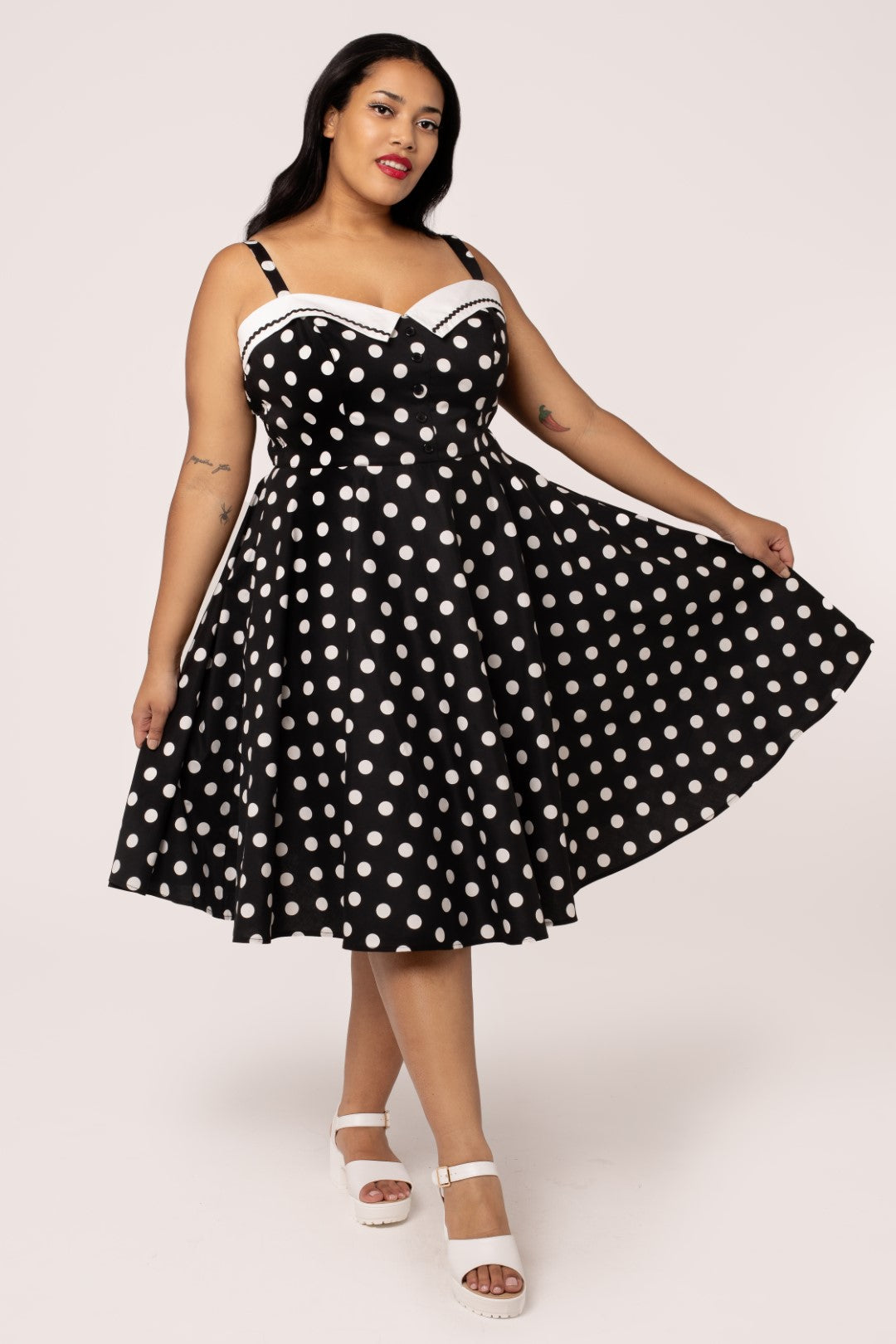 Domino Dress - Hell Bunny