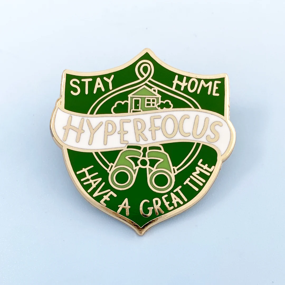 Hyperfocus Lapel Pin @BVCM
