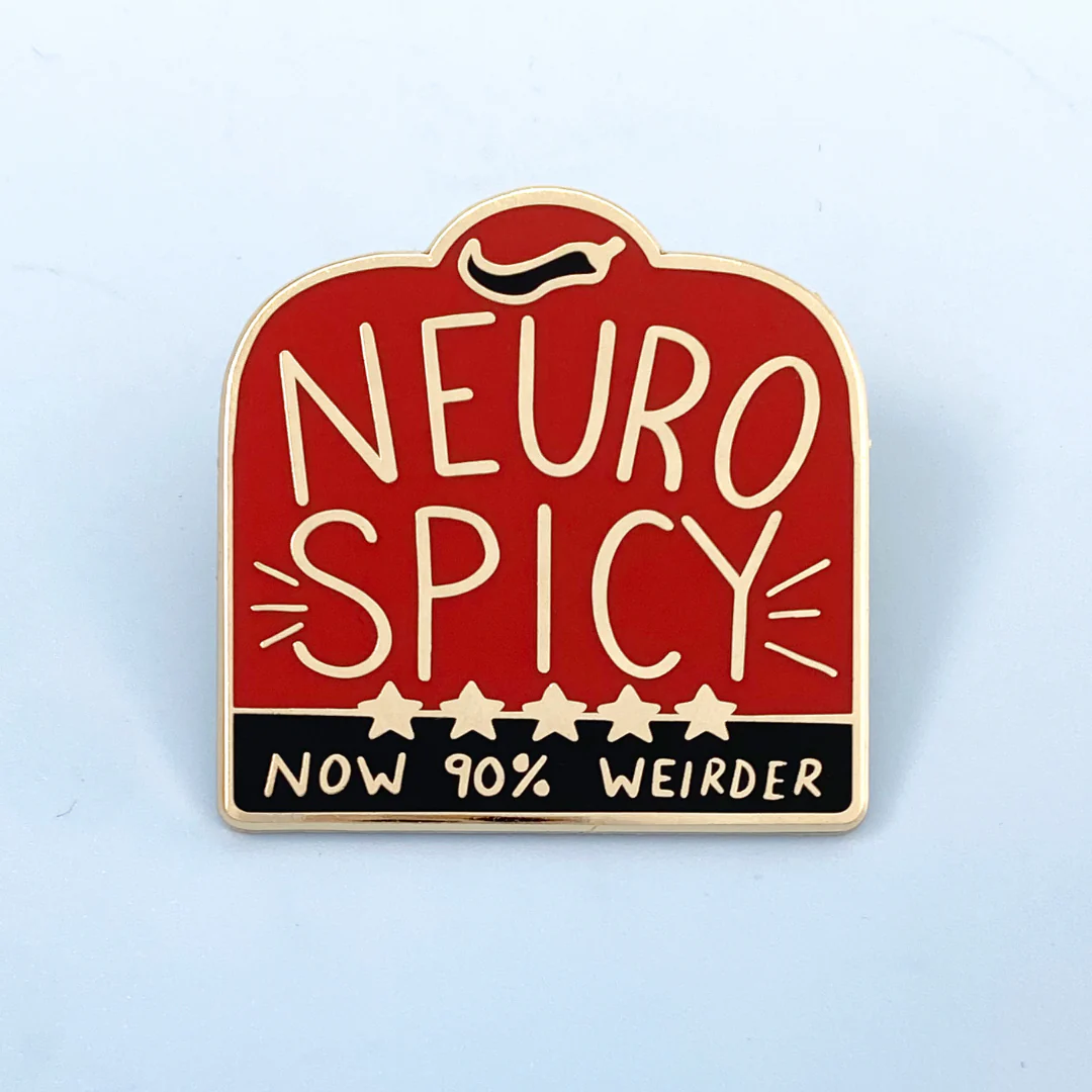 Neuro Spicy Lapel Pin @BVCM