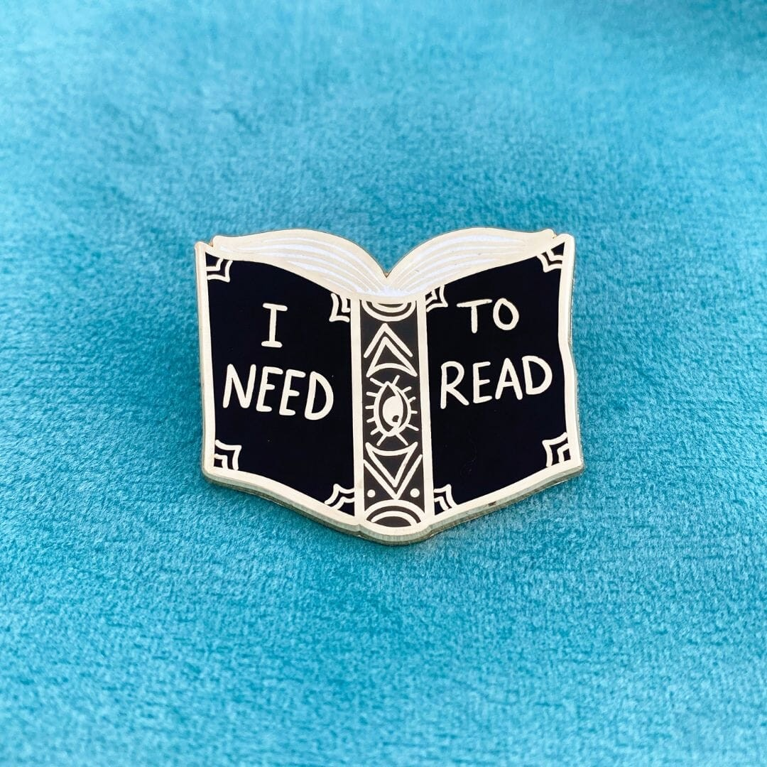 I Need To Read Lapel Pin Lapel Pin