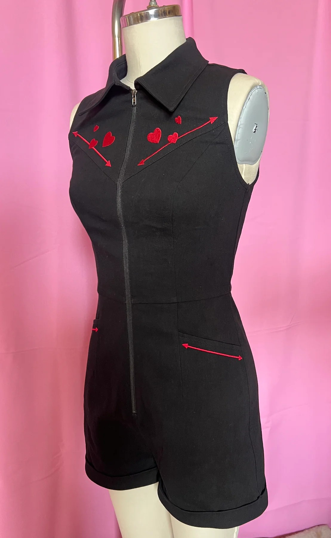 Saloon Sweetheart Romper - Rebel Love | Only XS, Sm & 2XL Left