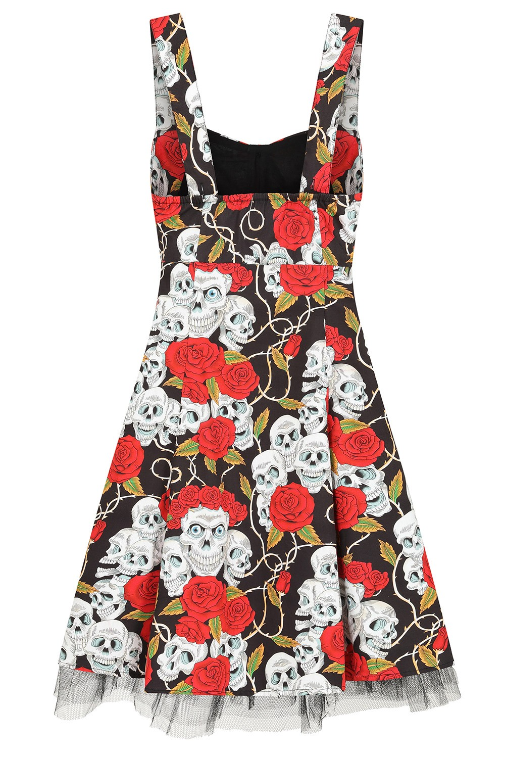 Skull Roses Dress @BVCM