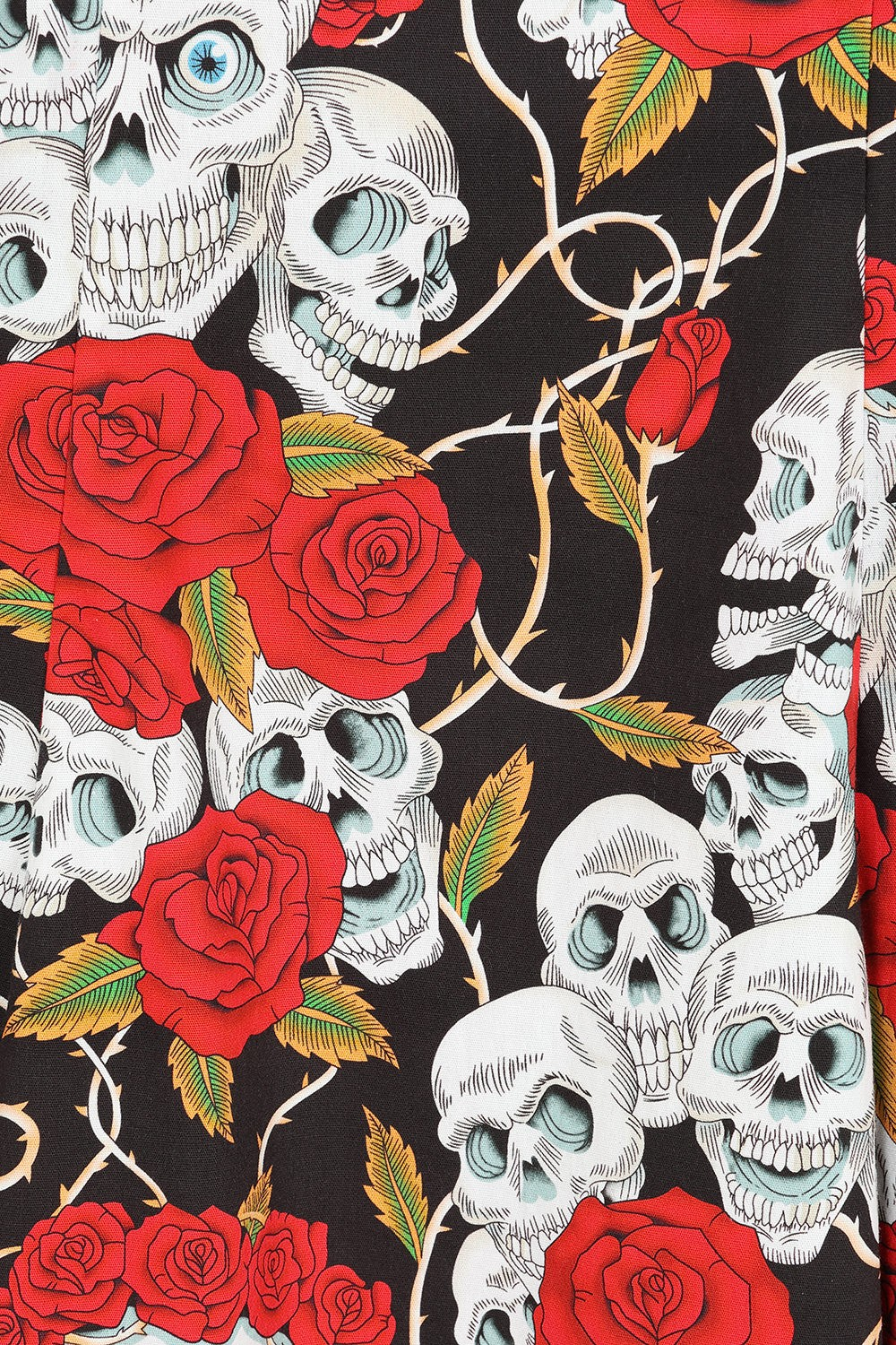 Skull Roses Dress @BVCM