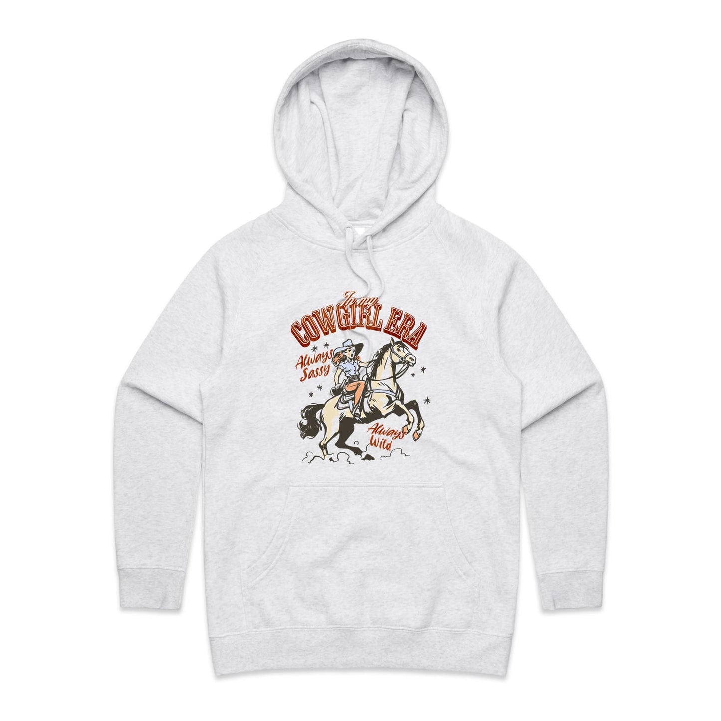 In My Cowgirl Era - Women's Hoodie - 3 Colors - This is a Print on Demand Item