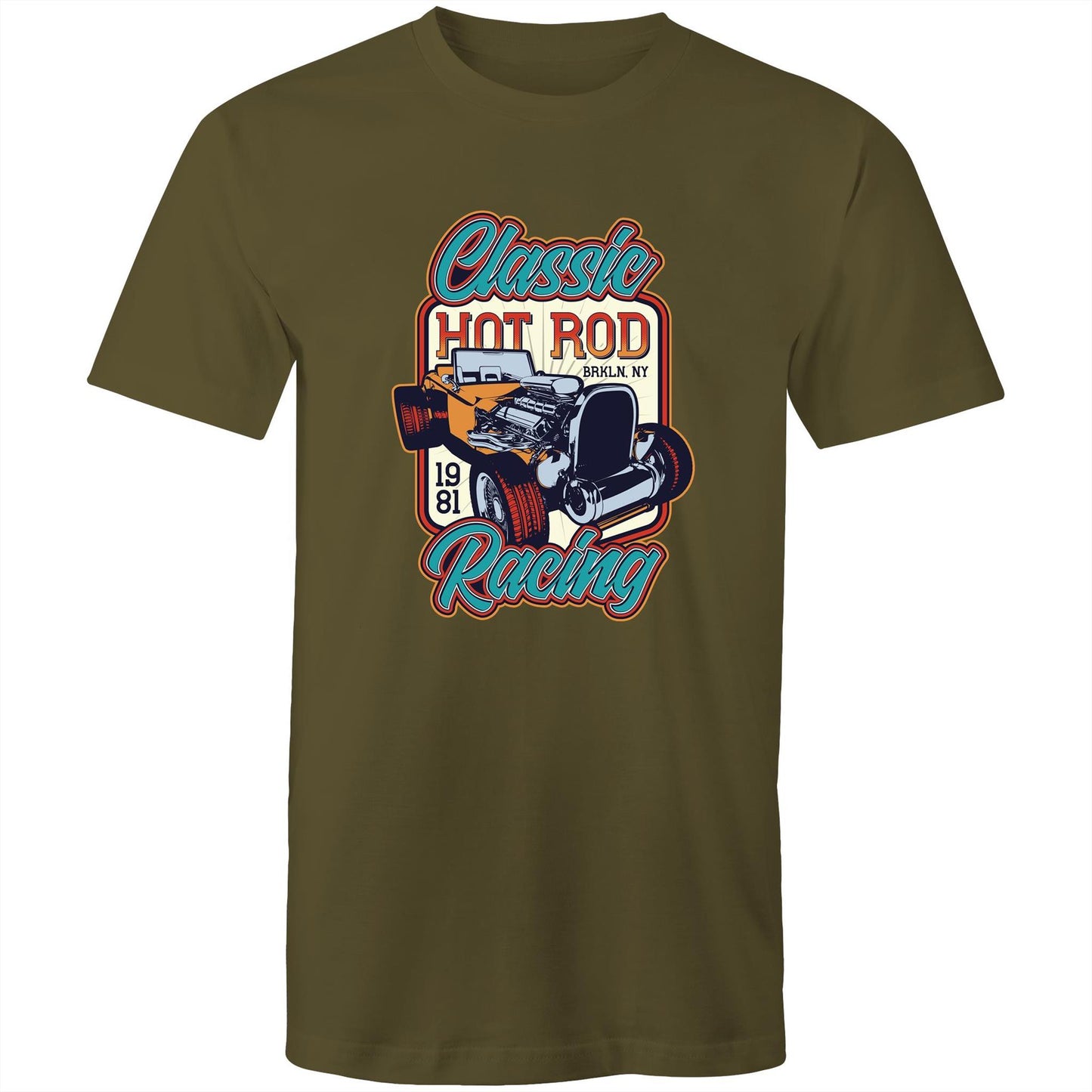 Classic Hot Rod Men's Tee - Online Ordering Only