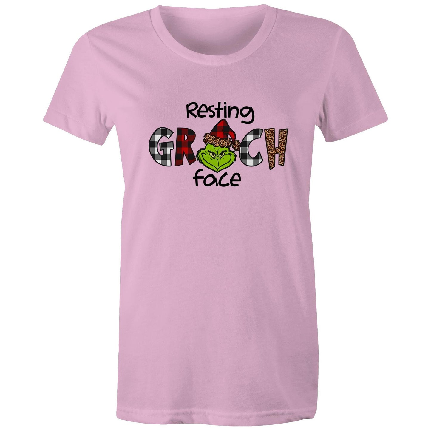 Resting Grinch Face - AS Colour - Women's Maple Tee - 7 Colours