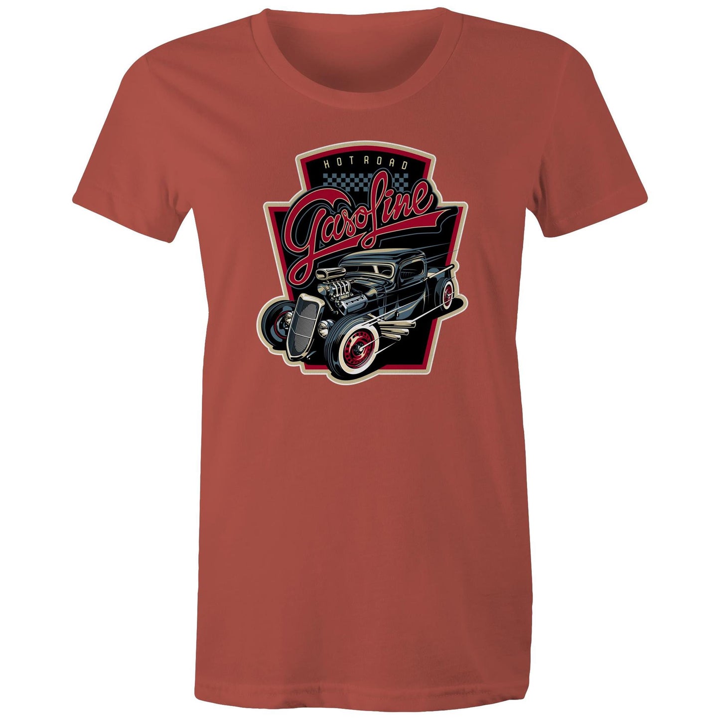Hot Road Gasoline Women's Tee - Online Ordering Only