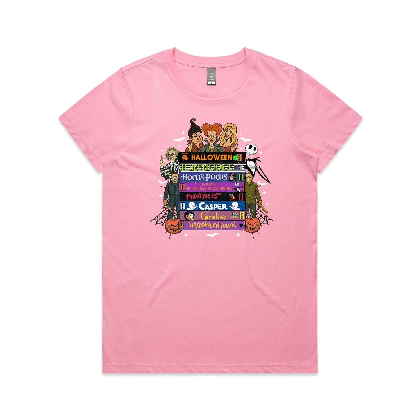 Halloween Family Movie - Women's Tee - 8 Colours | This is a Print on Demand Item
