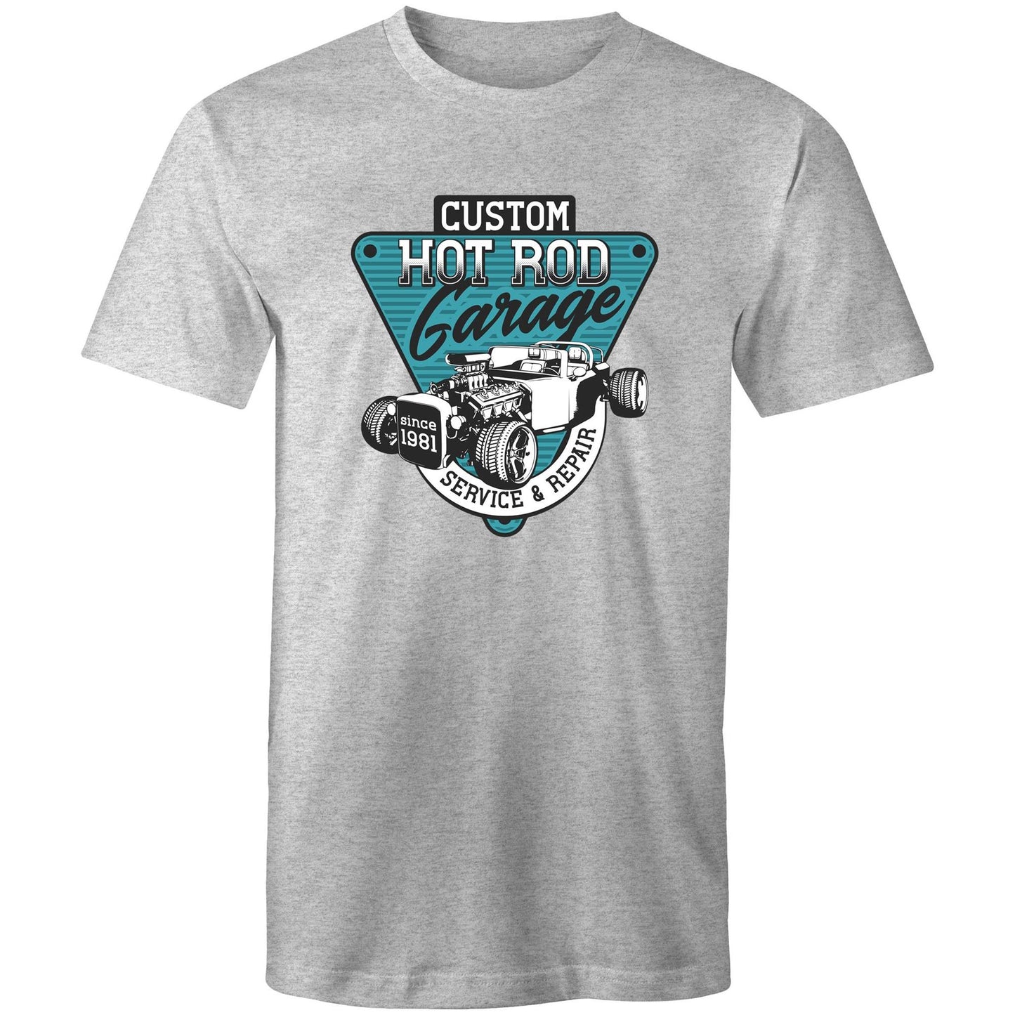 Custom Hot Rod Garage Men's Tee - Online Ordering Only - 8 Colours