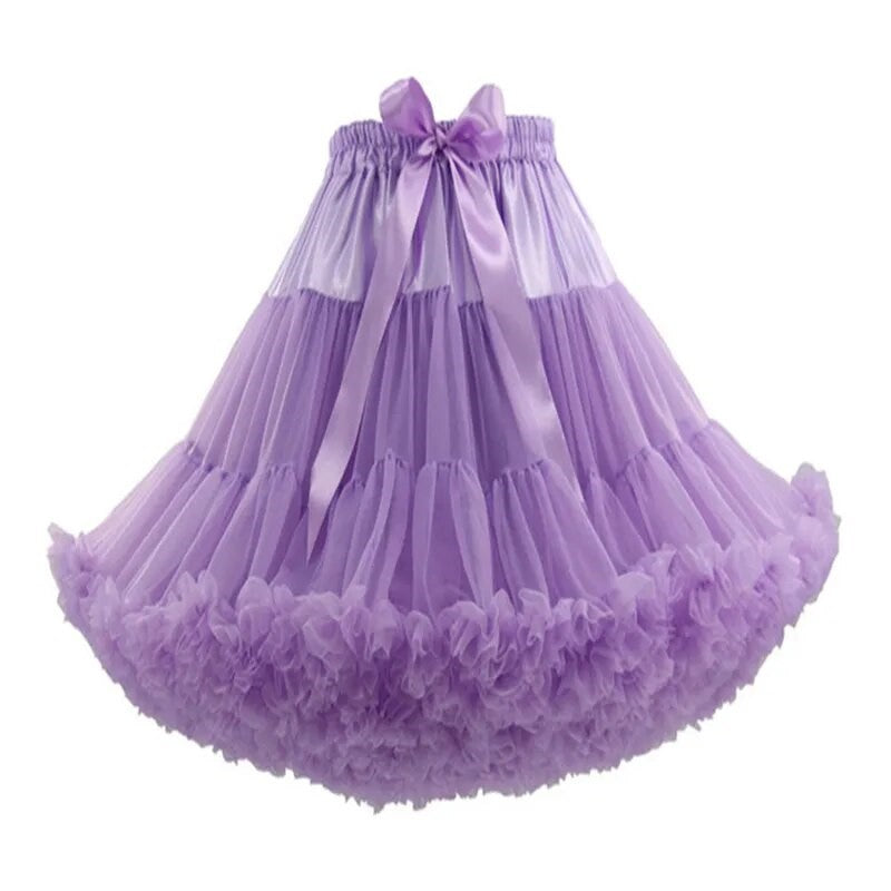 Petticoats - Soft & Fluffy - 55cm length - 8 Colours