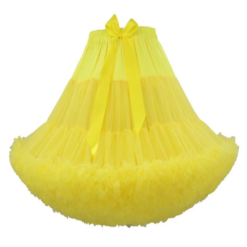 Petticoats - Soft & Fluffy - 55cm length - 8 Colours