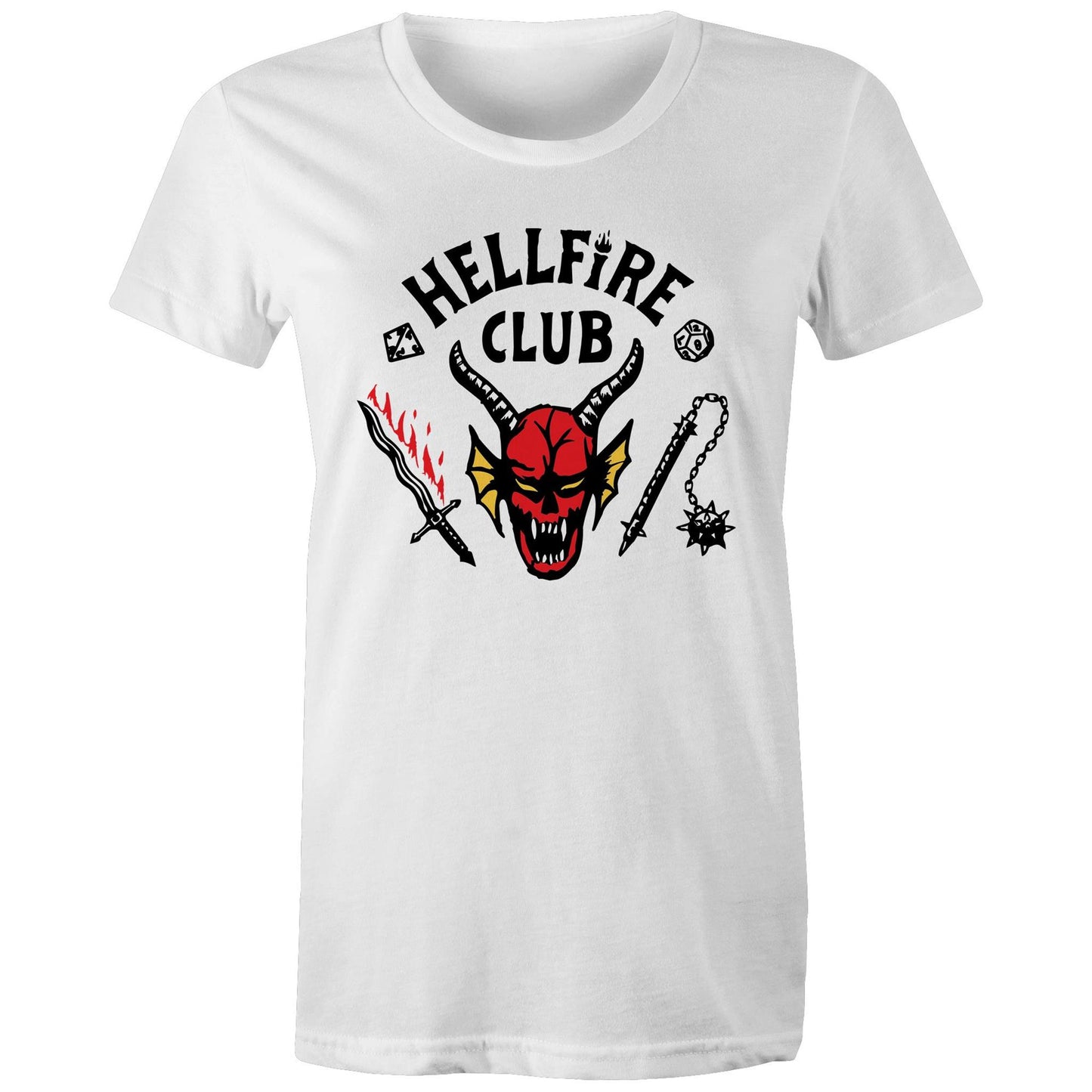 Hellfire Club t Shirt stranger things lana rose fashion