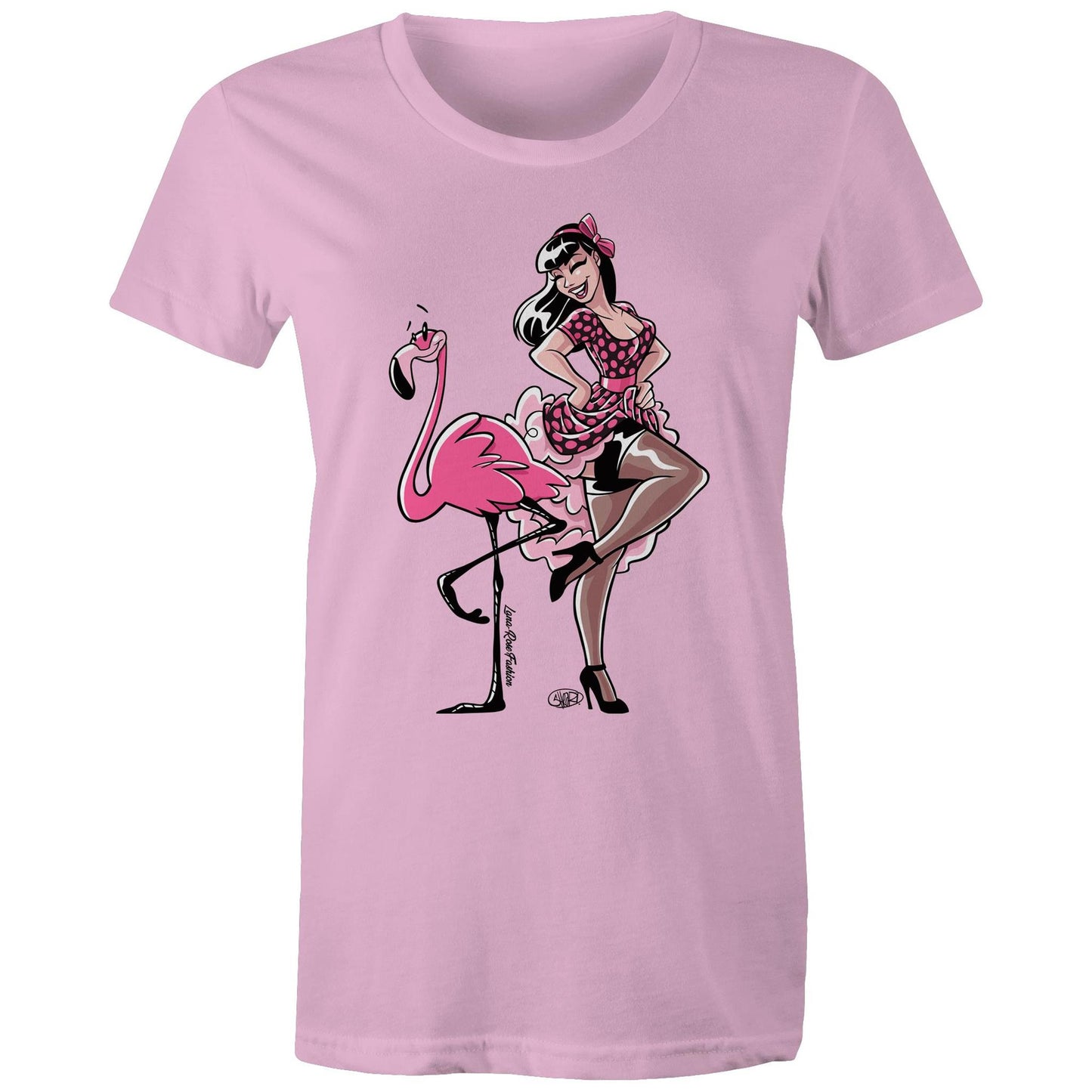 flamingo tees shirt FlaminGals lana rose fashion