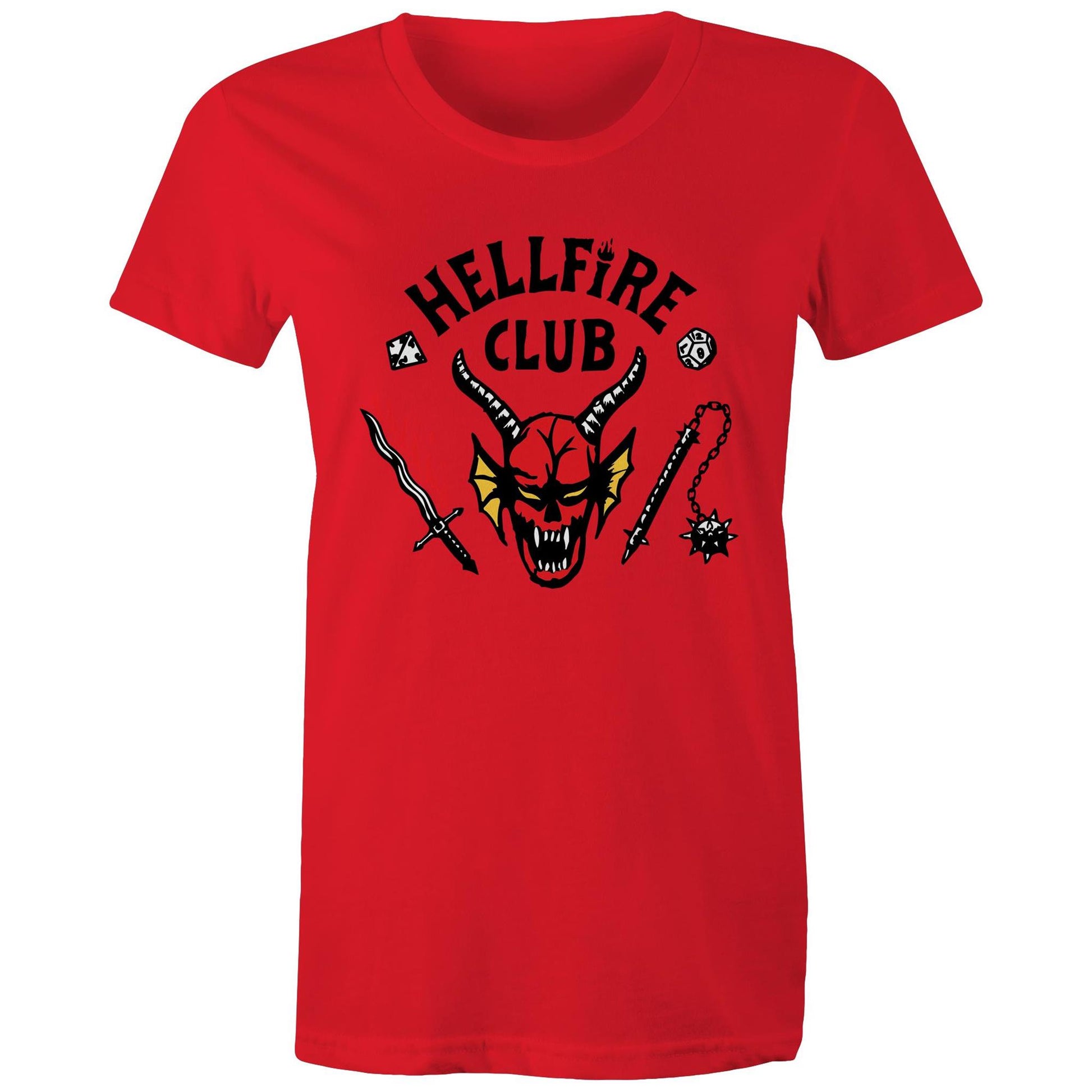 Hellfire Club t Shirt stranger things lana rose fashion