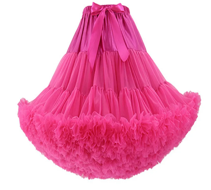 Petticoats - Soft & Fluffy - 55cm length - 8 Colours