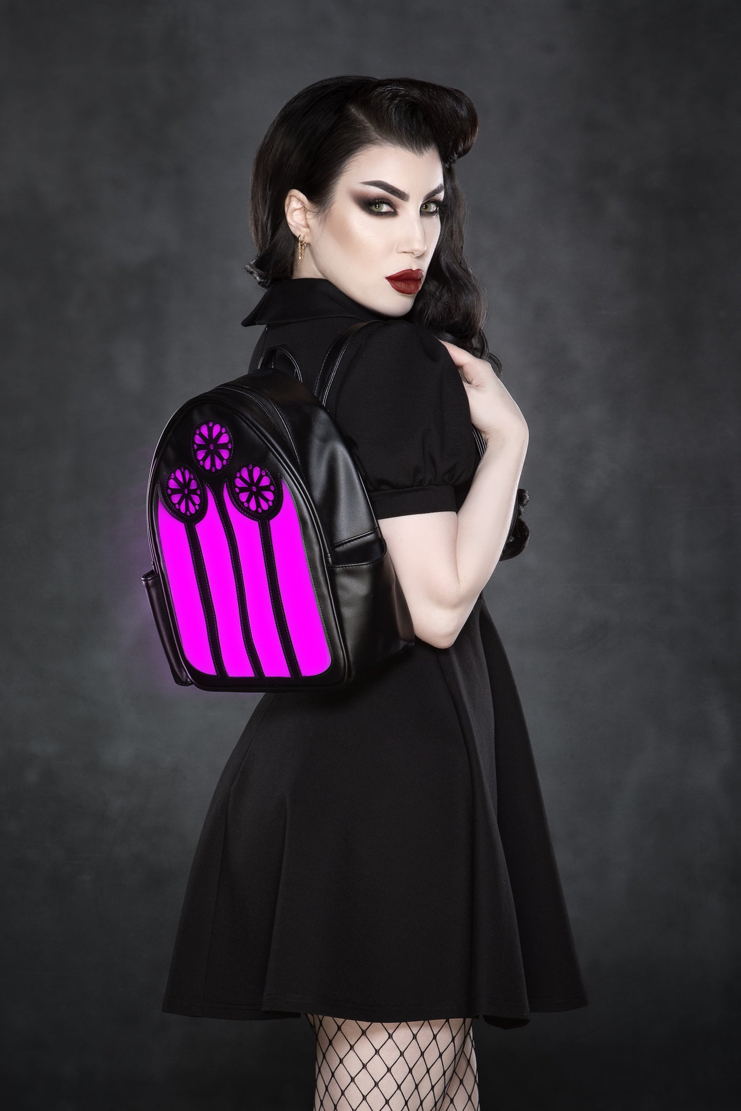LED Chapel Backpack - Katakomb by Kassandra Love l CLEARANCE