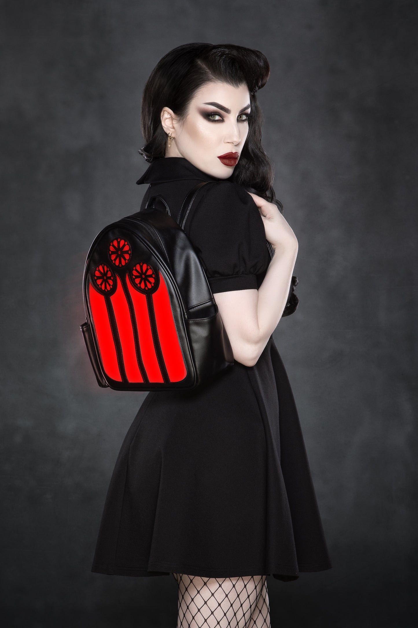 LED Chapel Backpack - Katakomb by Kassandra Love l CLEARANCE