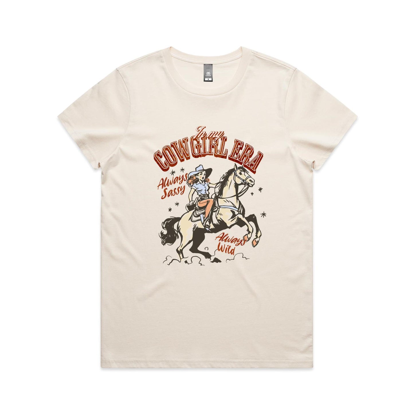 In My Cowgirl Era - Women's Tee - 12 Colors - This is a Print on Demand Item