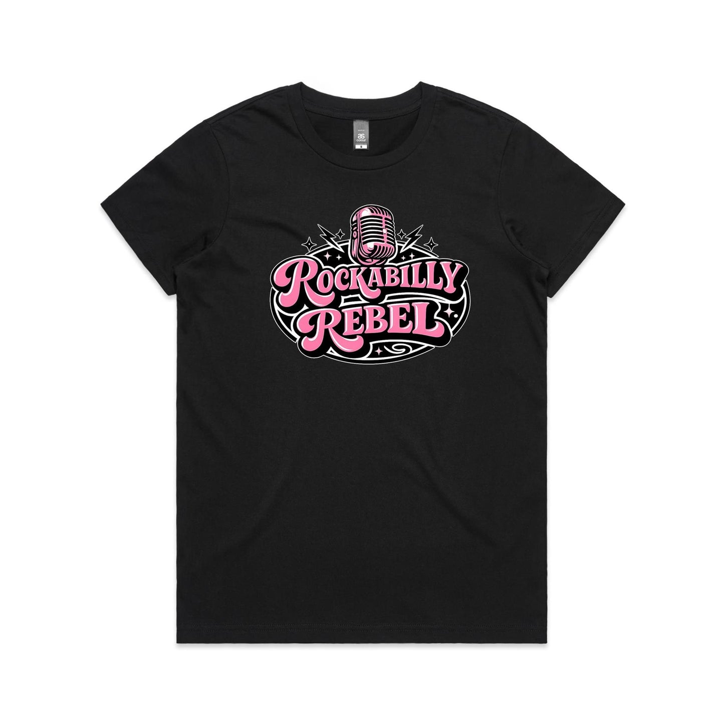 Rockabilly Rebel a - Women's Tee - 3 Colours | This is a Print on Demand Item