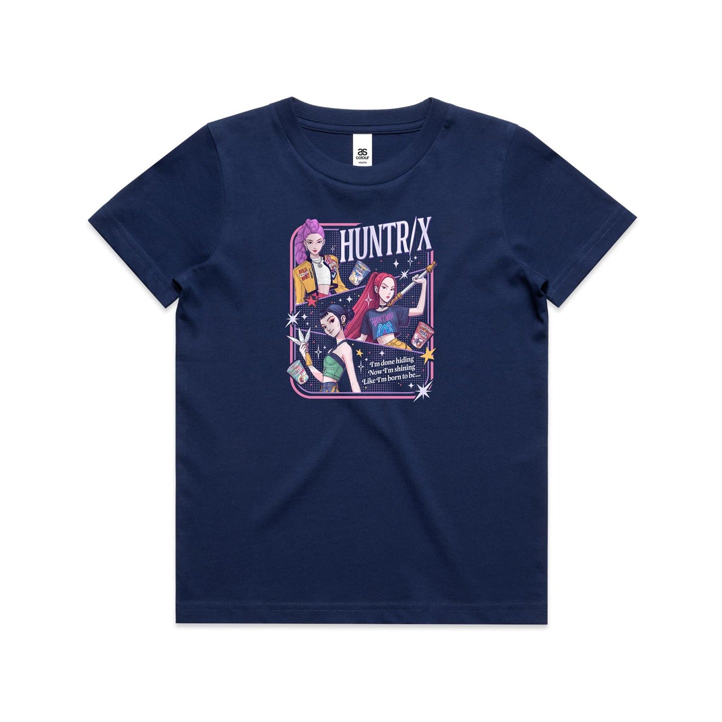 KPOP - HUNTRIX - Youth Tee - 7 Colours - Online Ordering Only