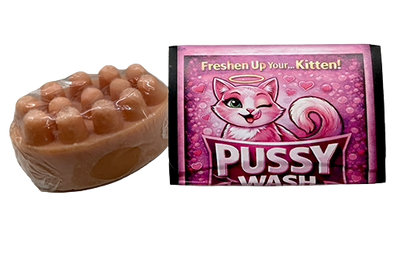 Pussy Wash - Massage Bar - Glow in the Dark (for Humans)