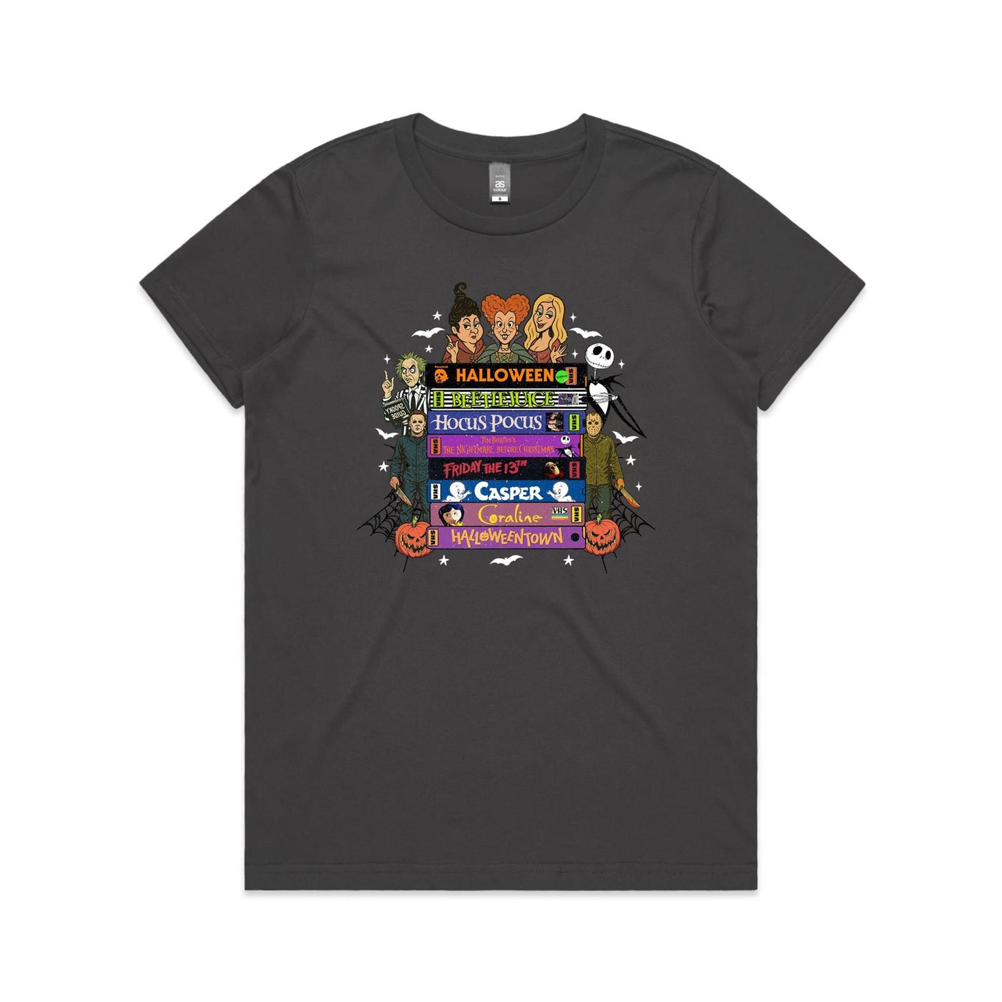 Halloween Family Movie - Women's Tee - 8 Colours | This is a Print on Demand Item