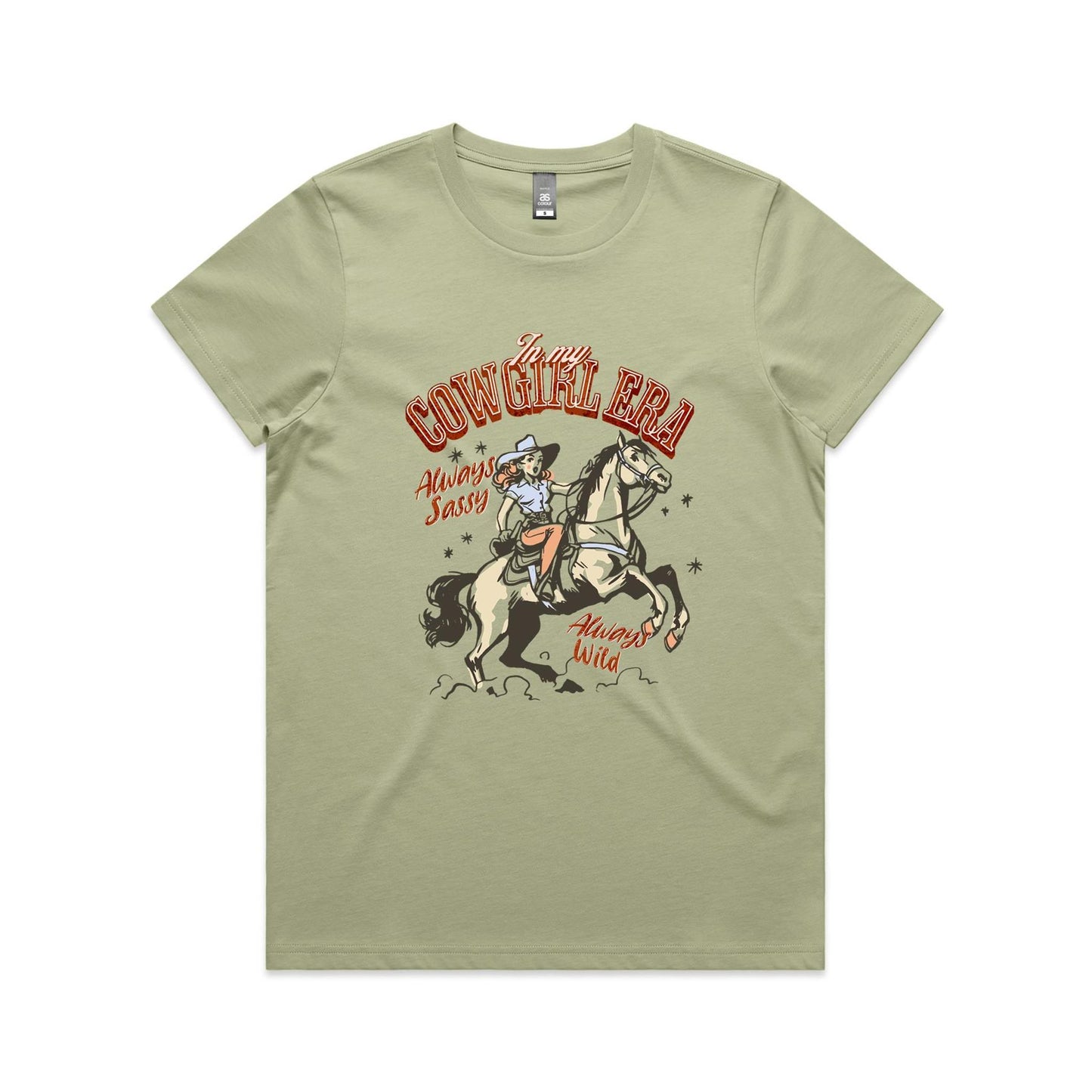In My Cowgirl Era - Women's Tee - 12 Colors - This is a Print on Demand Item