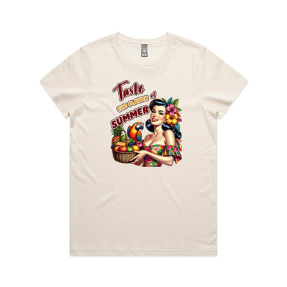Taste of Summer - Women's Tee - 10 Colours | This is a Print on Demand Item