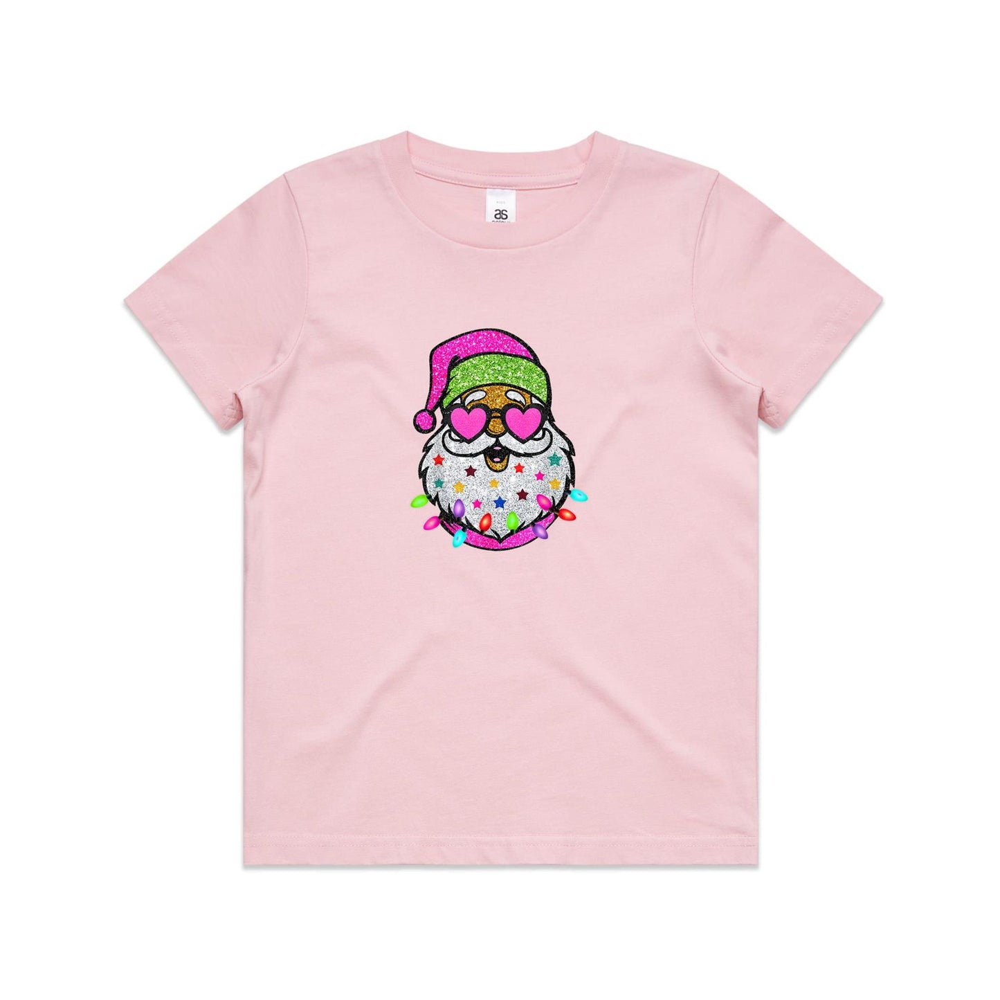 Sparkly Santa - Youth Tee | 6 Colours