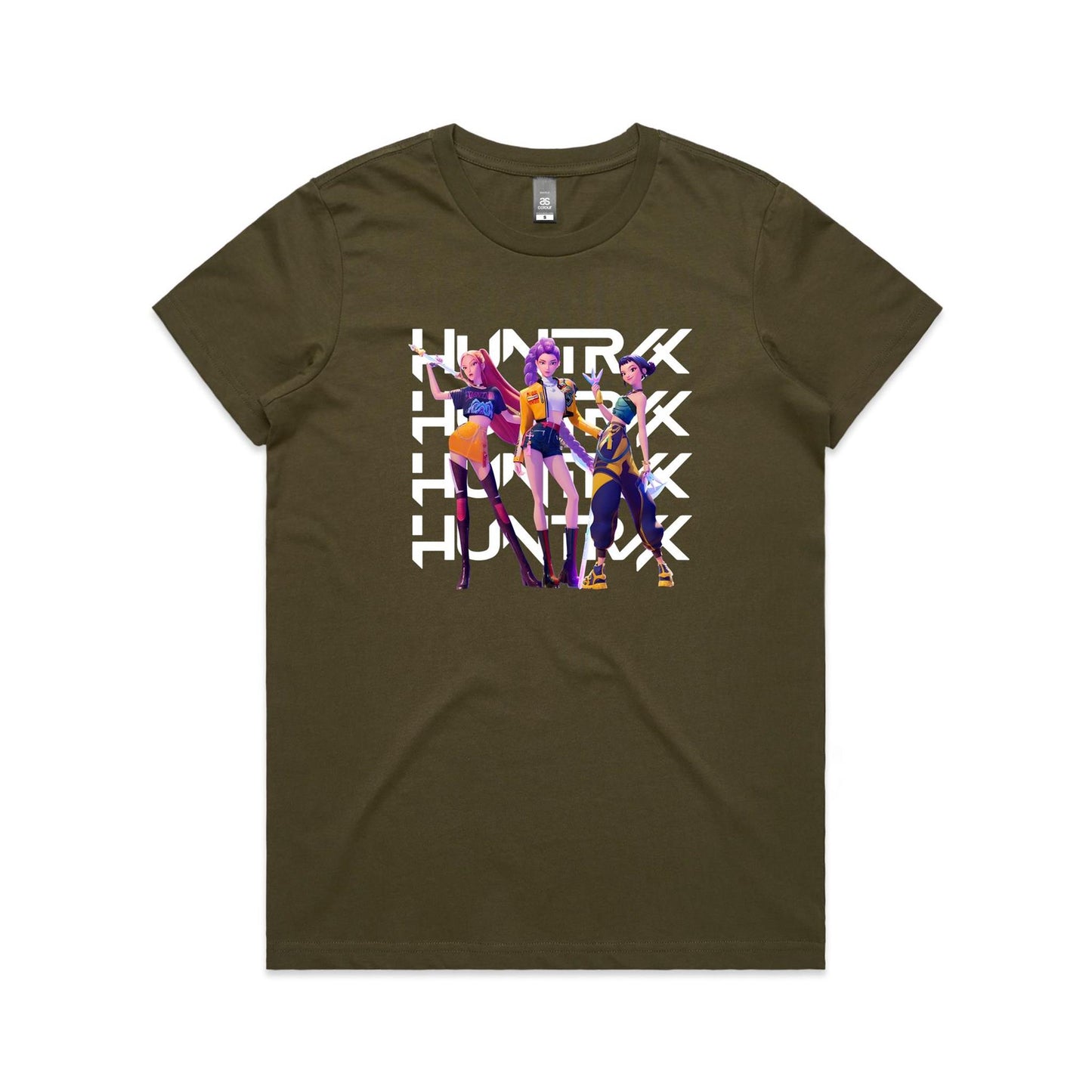 KPOP - DEMON HUNTRIX - Women's Tee - 11 Colours - Online Ordering Only