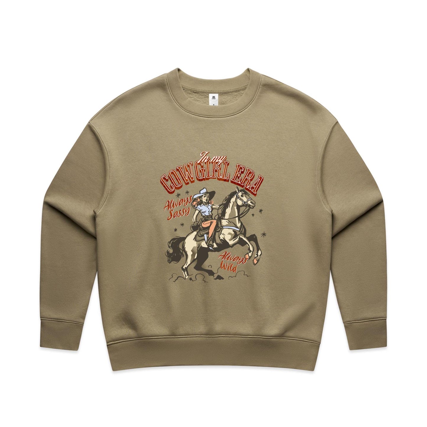 In My Cowgirl Era - Women's Crew - 6 Colours - This is a Print on Demand Item @BVCM